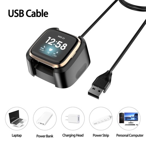 Fitbit versa charger - fitbit, usb